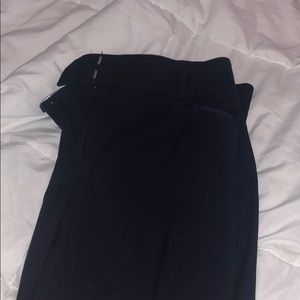 Navy blue Capri suit pants